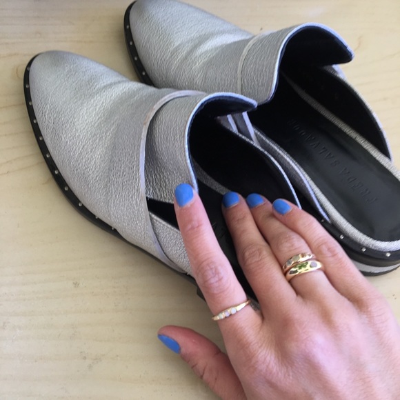 Freda Salvador Metallic Keen Mule - Picture 8 of 8